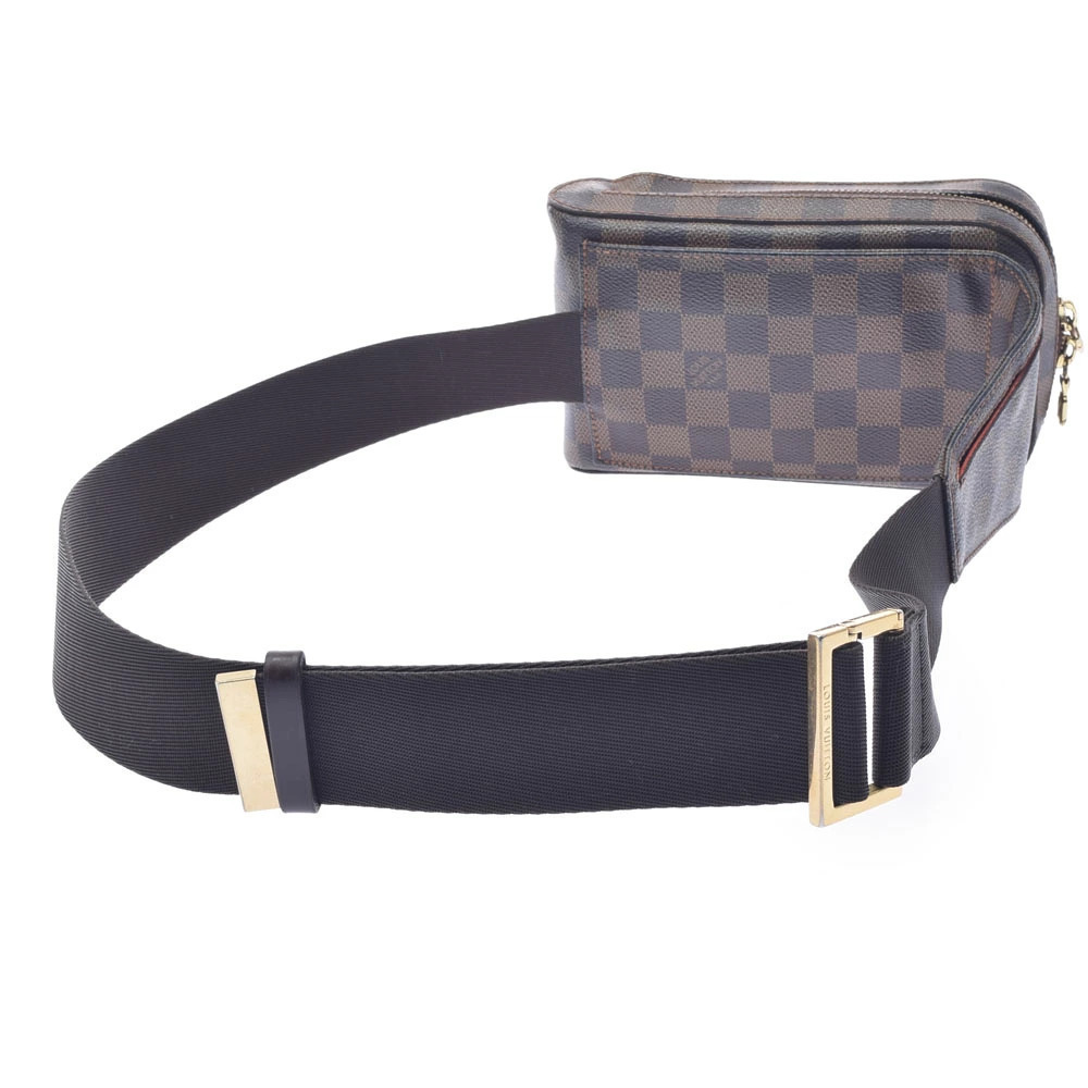 Louis Vuitton Bag Body Bum Belt Geronimos Brown Crossbody Brown